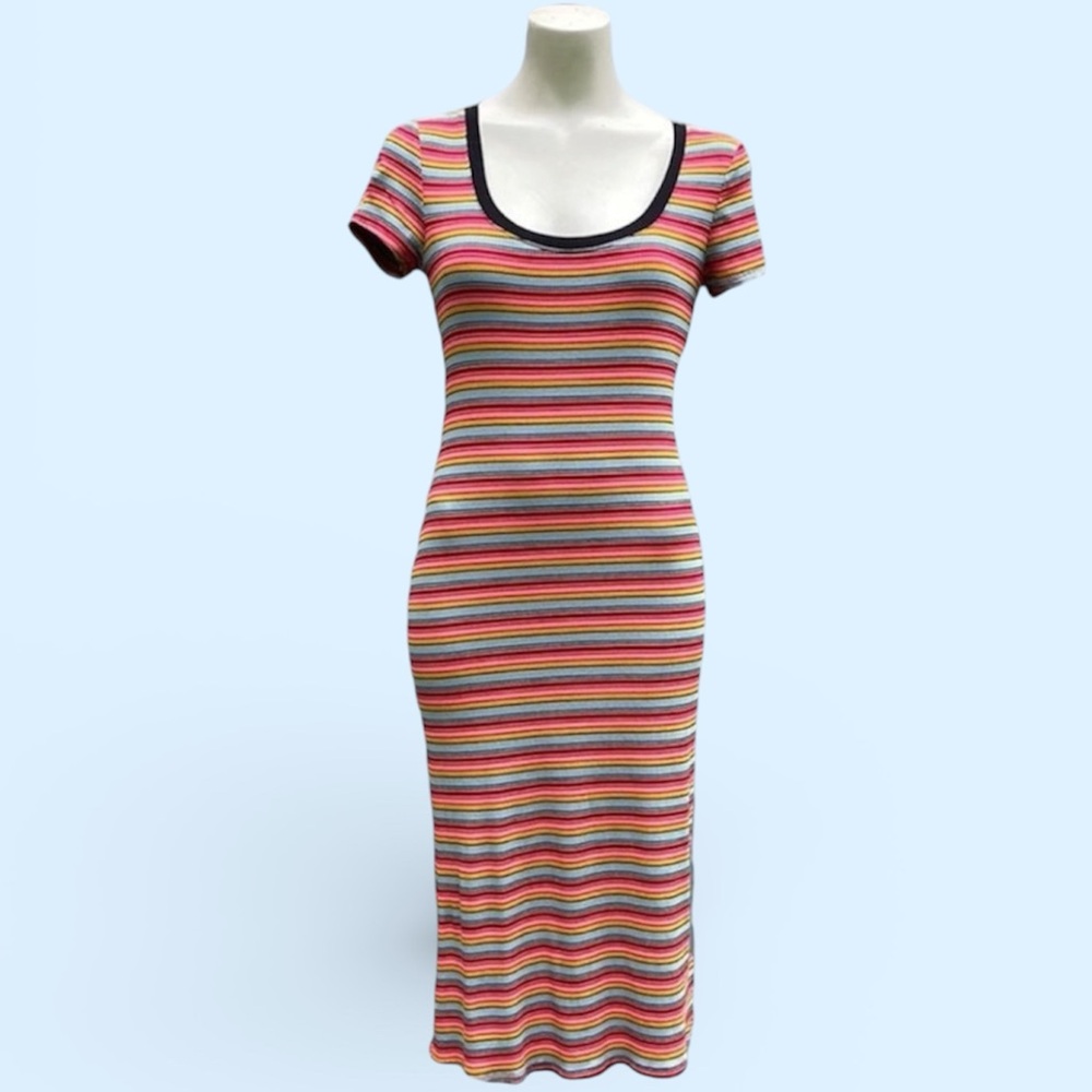 • URBAN OUTFITTERS • size small • long colorful dress •